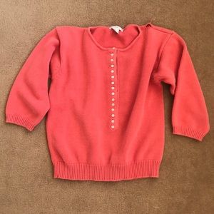 Vintage Knit Sweater Peach Color Category 1 Size L